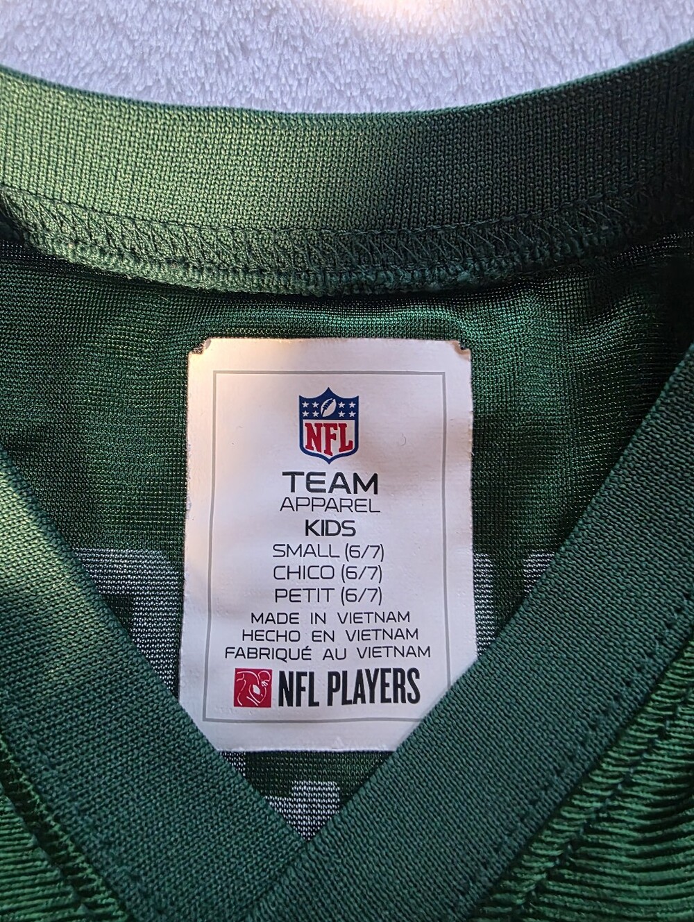 NFL New York Jets Zach Wilson #2 Kids Jersey Green Size 6/7 - Picture 3 of 6